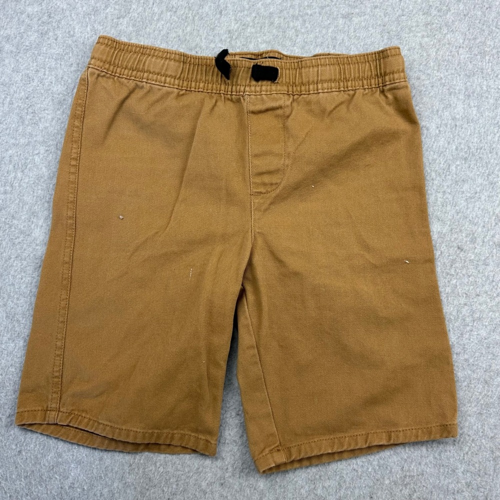 Craft‎ + Flow Street Rules Boys Shorts Bundle Olive Brown Sz 8 10 Elastic Waist - Picture 11 of 11